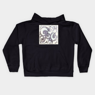 Space And Time Traveler - image and pattern Kids Hoodie